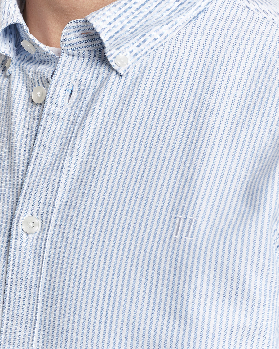 Mies | Kauluspaidat | LES DEUX | Kristian Oxford Shirt Light Blue/White