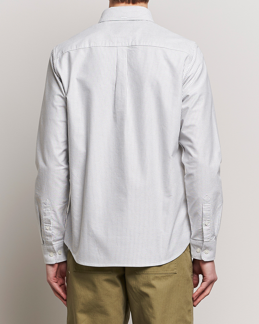 Mies | Kauluspaidat | LES DEUX | Kristian Oxford Shirt Green/White