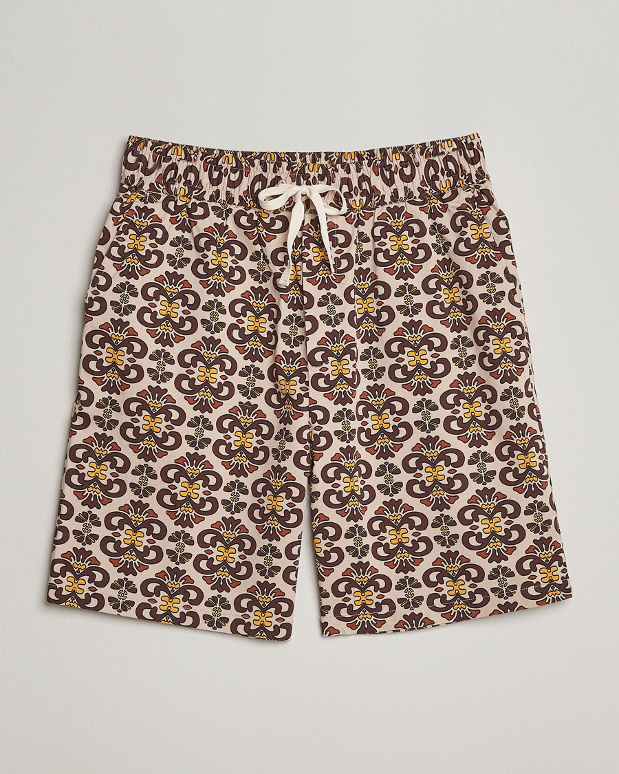 Mies | Shortsit | LES DEUX | Hendrix Printed Shorts Light Sand