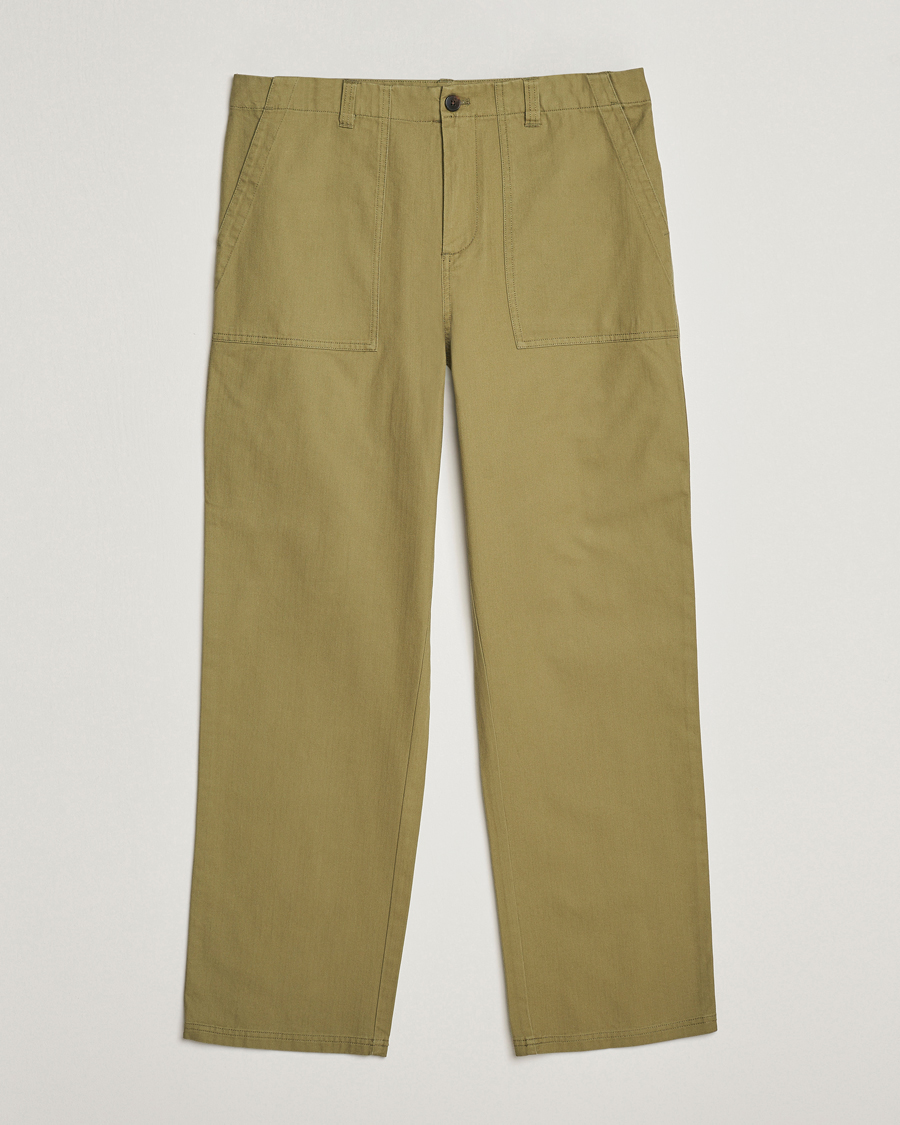 Mies | Housut | LES DEUX | Lester Fatigue Pants Surplus Green