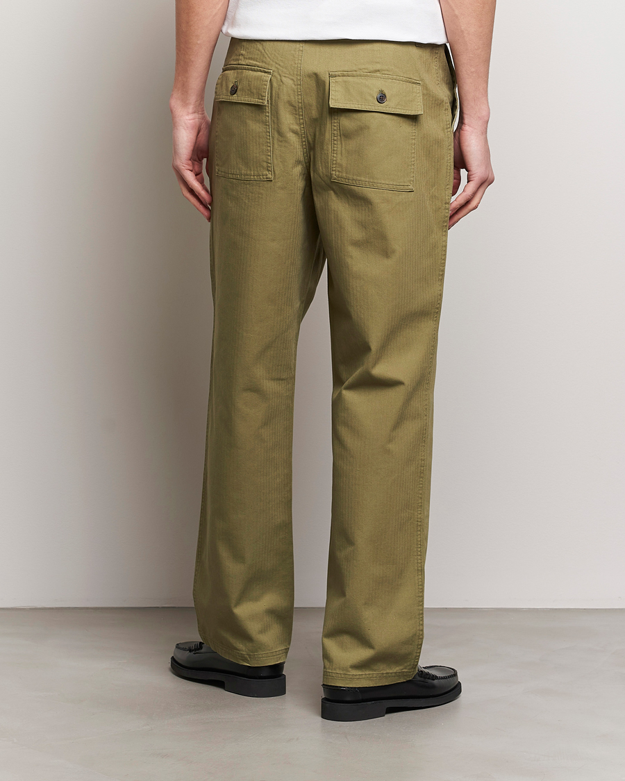Mies | Housut | LES DEUX | Lester Fatigue Pants Surplus Green