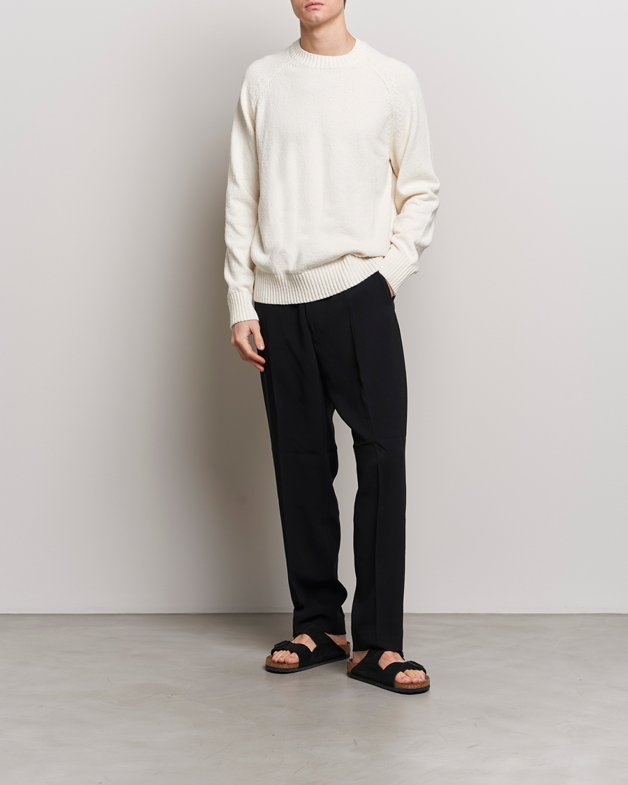 Mies | Puserot | LES DEUX | Brad Roundneck Knit Ivory