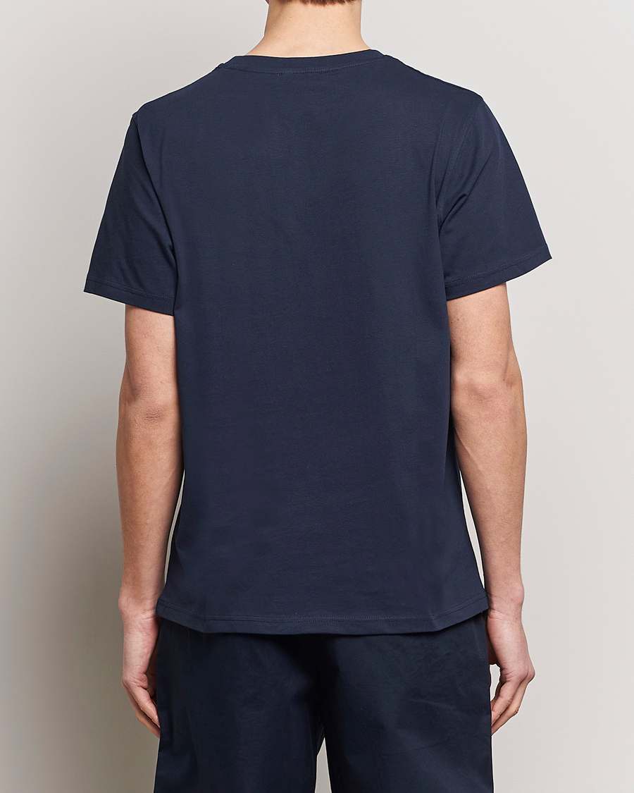 Mies | T-paidat | LES DEUX | University T-Shirt Dark Navy