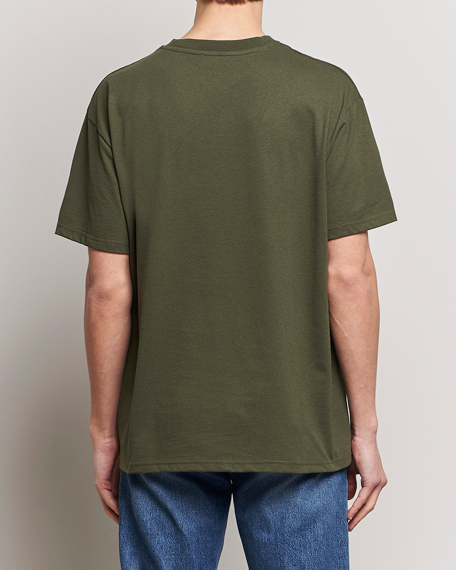 Mies | T-paidat | LES DEUX | Crew T-Shirt Forrest Green