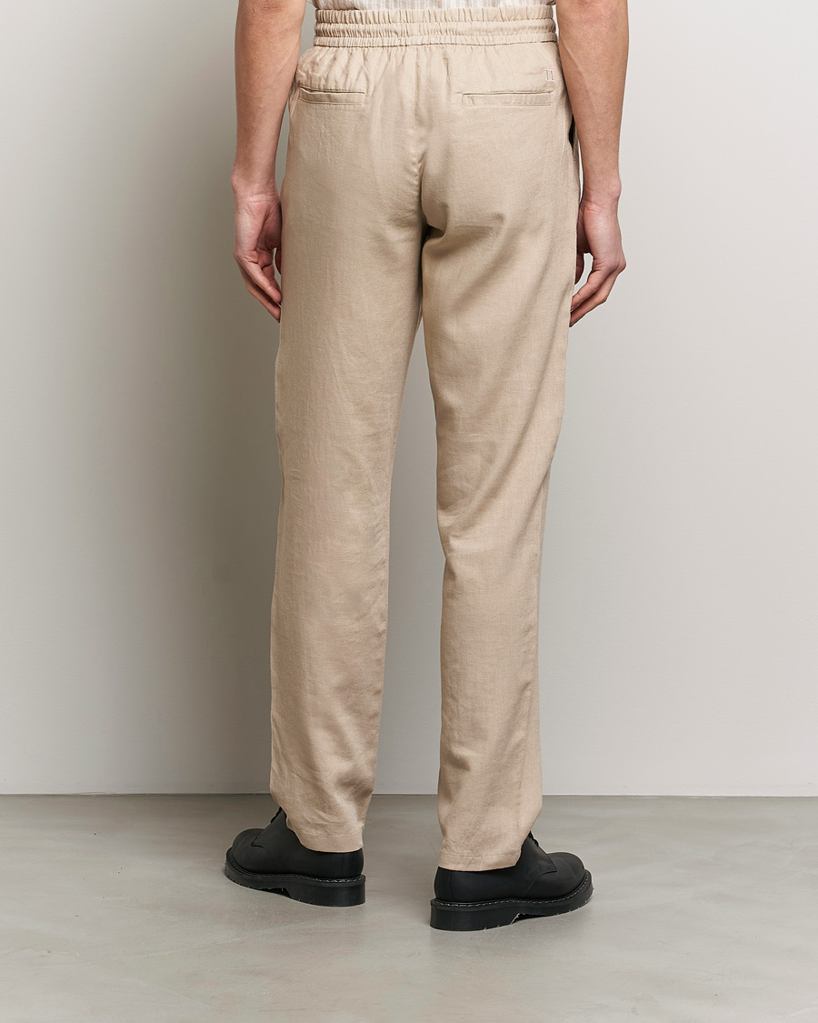Mies | Housut | LES DEUX | Patrick Linen Pants Light Desert Sand
