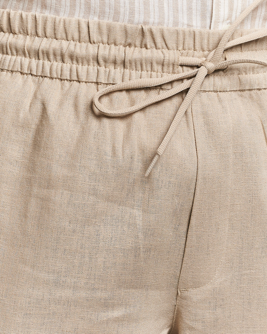 Mies | Housut | LES DEUX | Patrick Linen Pants Light Desert Sand