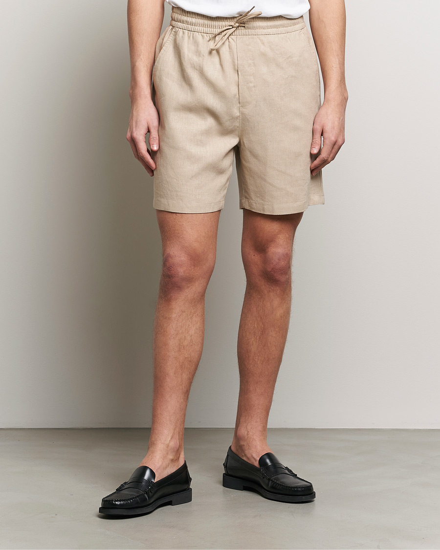 Mies | Shortsit | LES DEUX | Otto Linen Shorts Light Desert Sand