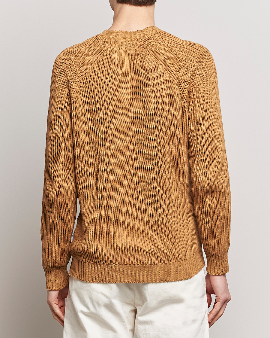 Mies | Puserot | Peregrine | Harry Organic Cotton Sweater Amber