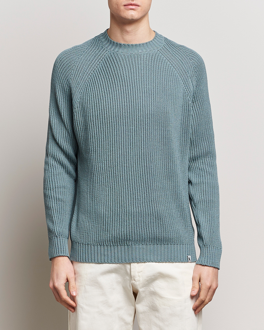 Mies | Puserot | Peregrine | Harry Organic Cotton Sweater Lovat