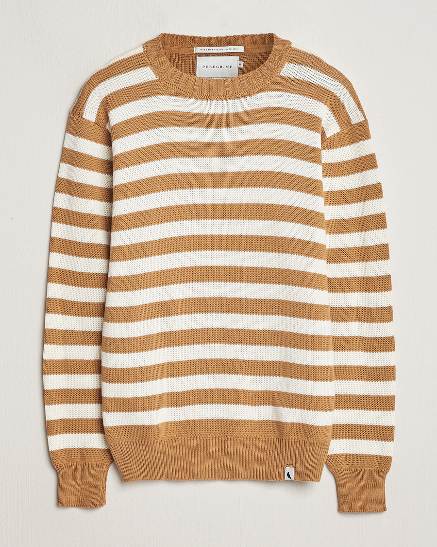 Mies | Puserot | Peregrine | Richmond Organic Cotton Sweater Amber