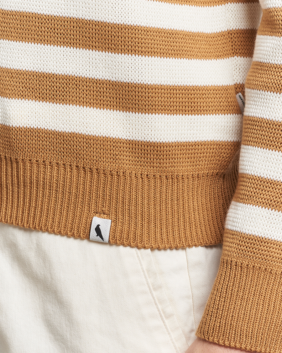 Mies | Puserot | Peregrine | Richmond Organic Cotton Sweater Amber