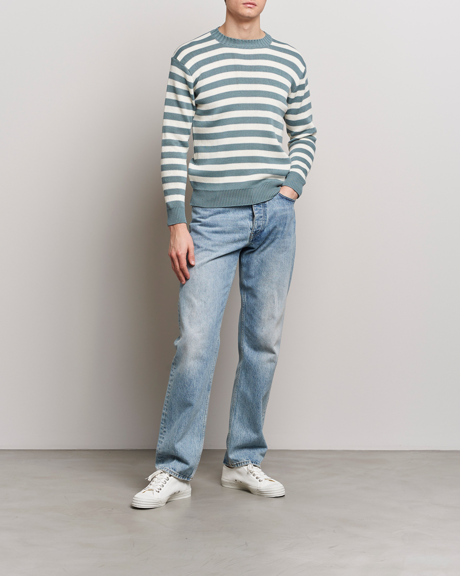 Mies | Puserot | Peregrine | Richmond Organic Cotton Sweater Lovat