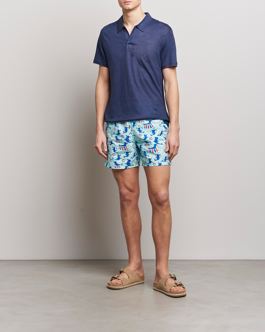 Mies | Uimahousut | Vilebrequin | Moorea Printed Swimshorts Thalessa