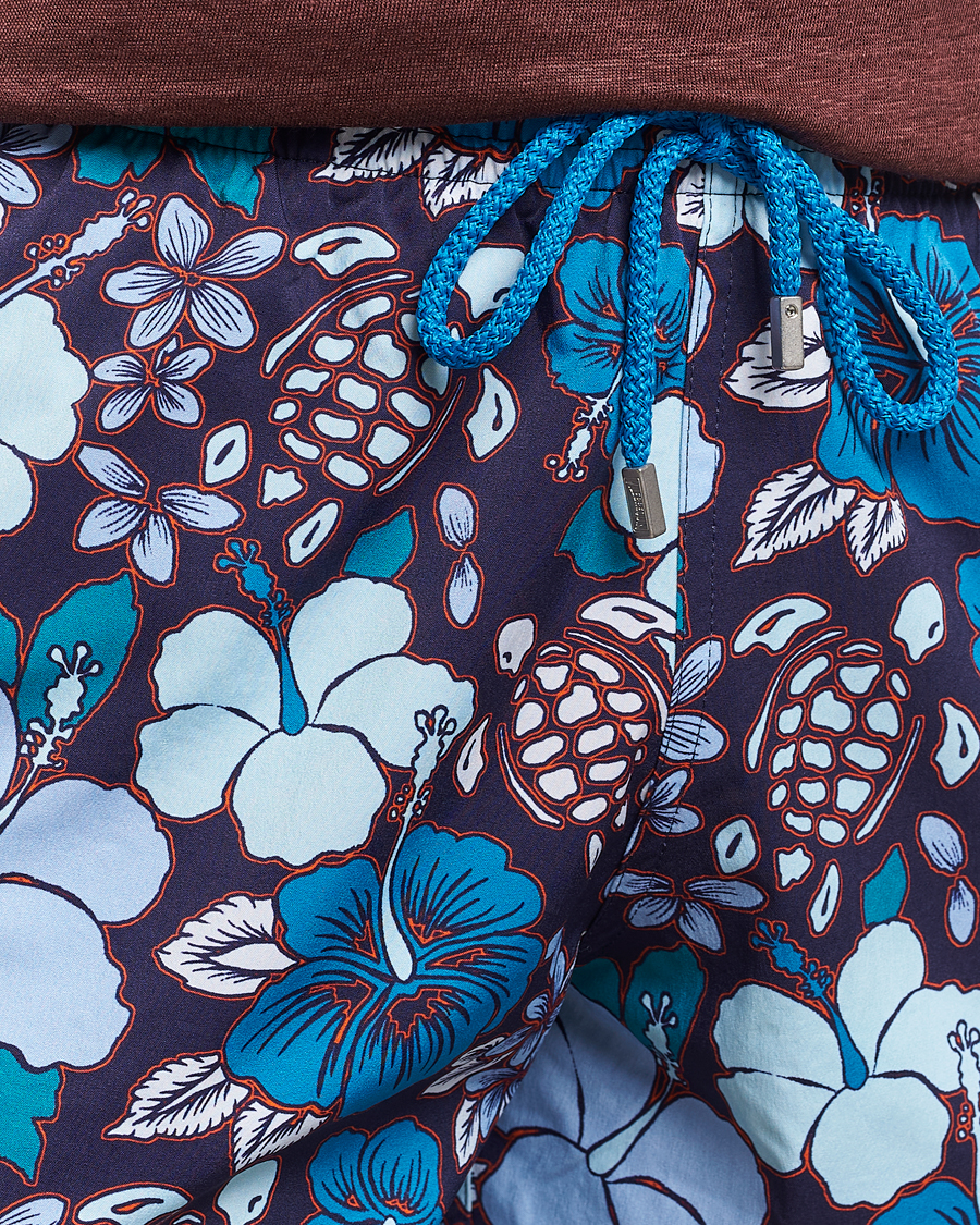 Mies | Uimahousut | Vilebrequin | Moorise Printed Swimshorts Minuit
