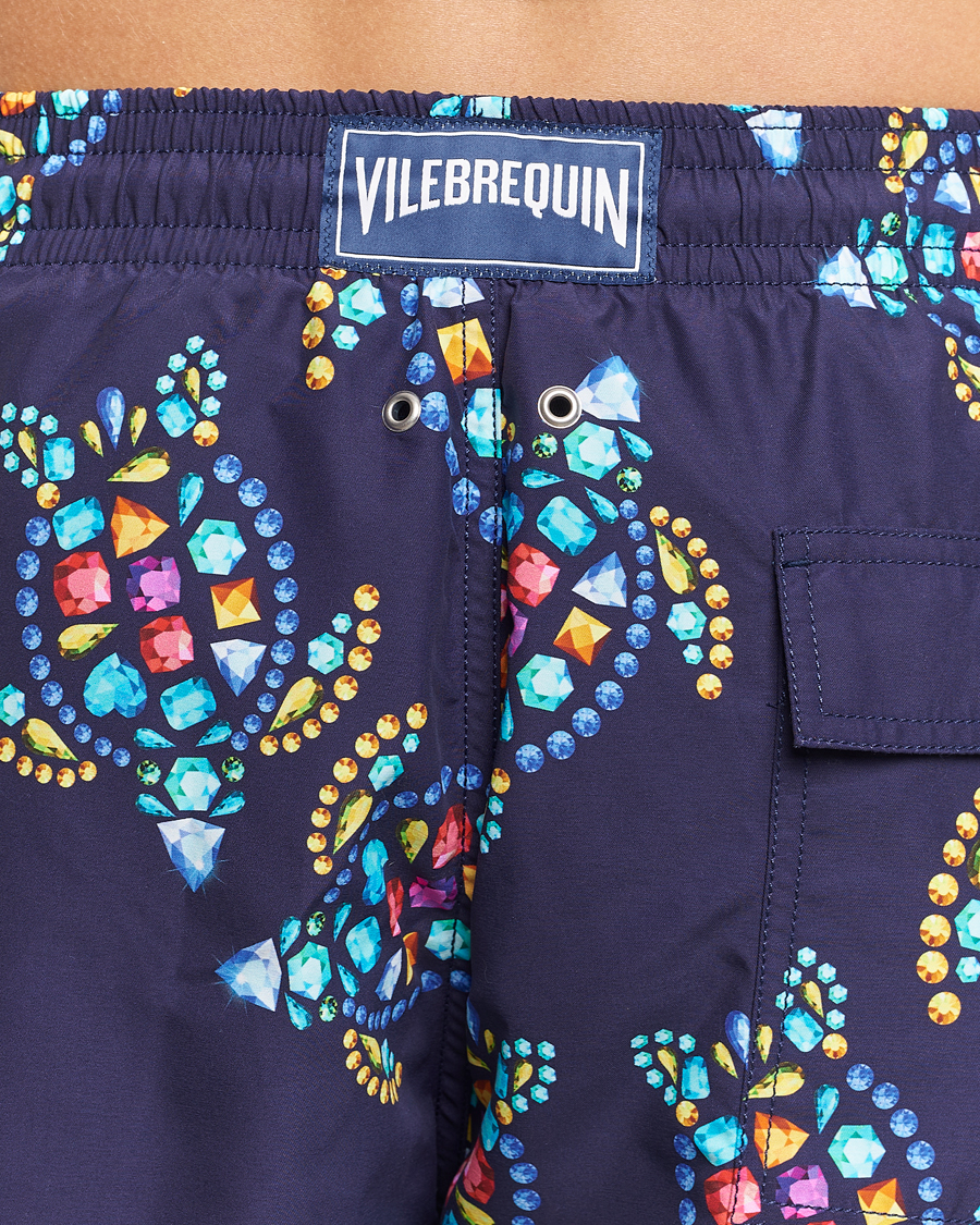 Mies | Uimahousut | Vilebrequin | Moorea Printed Swimshorts Minuit
