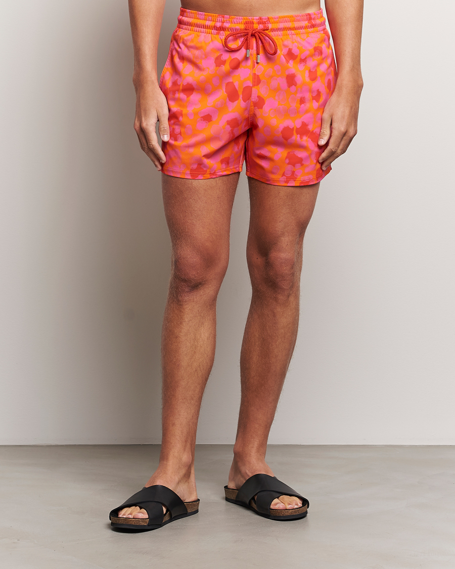 Mies | Uimahousut | Vilebrequin | Moorise Printed Swimshorts Abricot