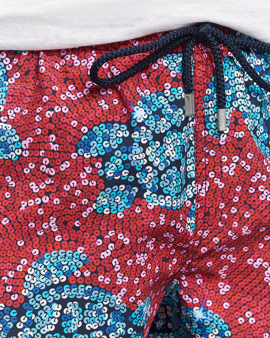Mies | Uimahousut | Vilebrequin | Moorea Printed Swimshorts Merlot