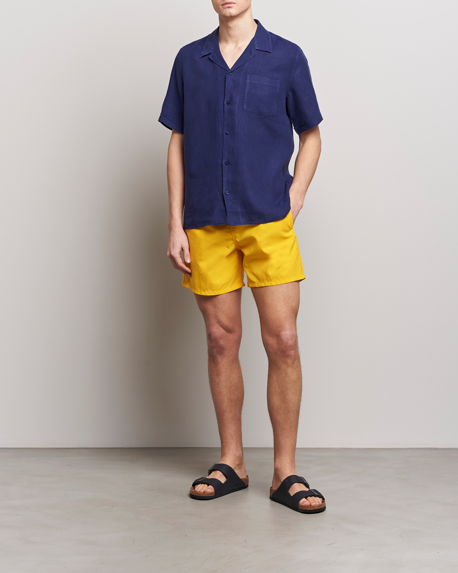 Mies | Kauluspaidat | Vilebrequin | Carhli Resort Short Sleeve Shirt Minuit
