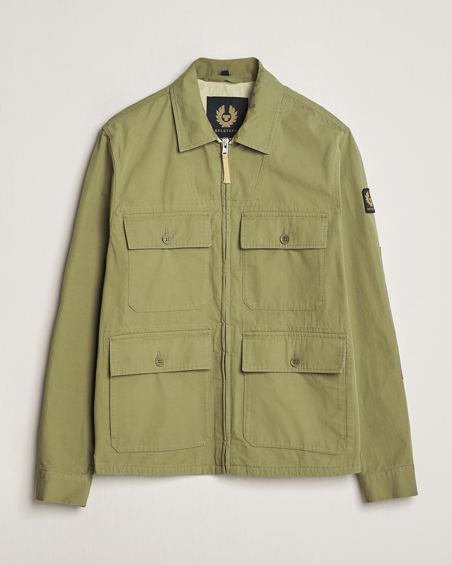 Mies | Takit | Belstaff | Dalesman Cotton Field Jacket Aloe