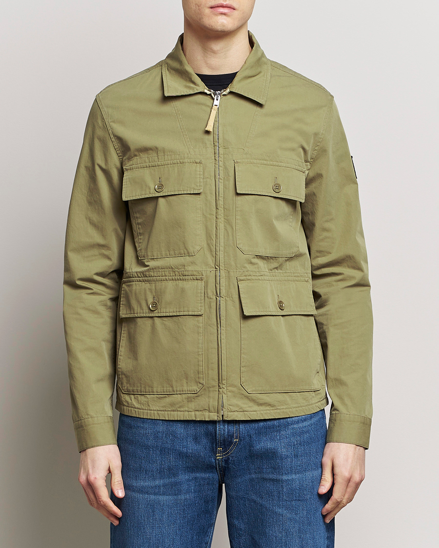 Mies | Takit | Belstaff | Dalesman Cotton Field Jacket Aloe
