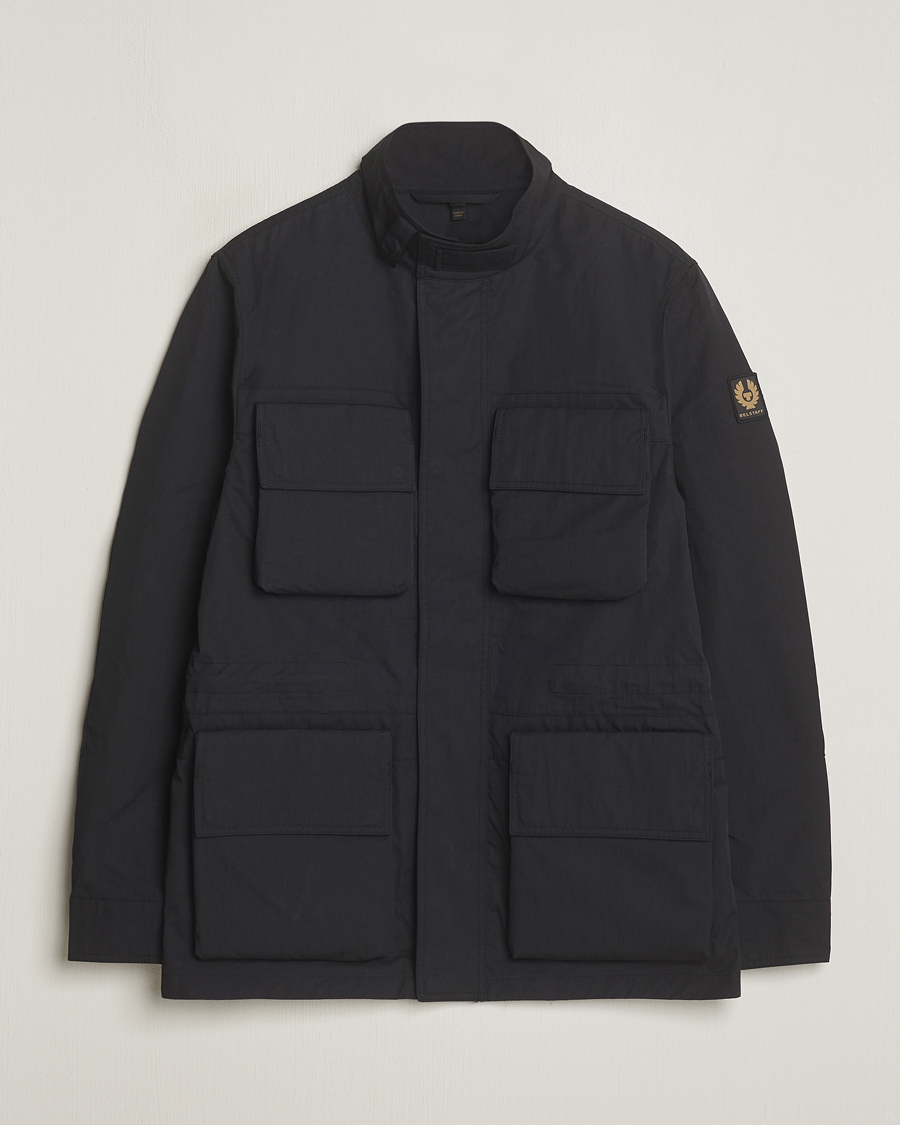 Mies | Takit | Belstaff | Sprint Cotton Field Jacket Black
