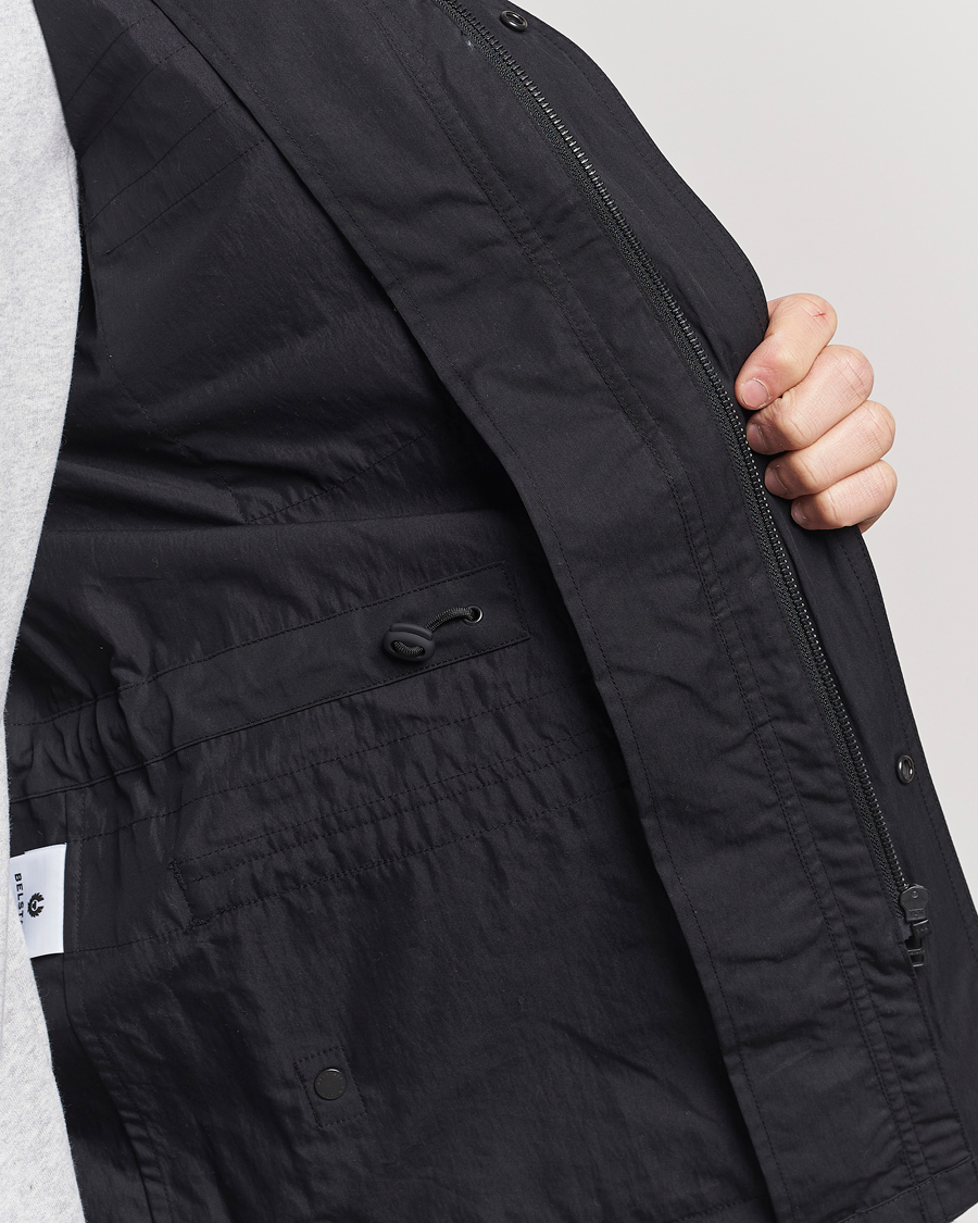 Mies | Takit | Belstaff | Sprint Cotton Field Jacket Black