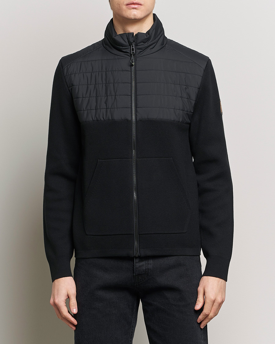 Mies | Puserot | Belstaff | Venture Hybrid Full Zip Black
