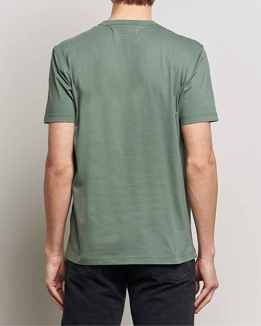 Mies | T-paidat | Belstaff | Cotton Logo T-Shirt Mineral Green