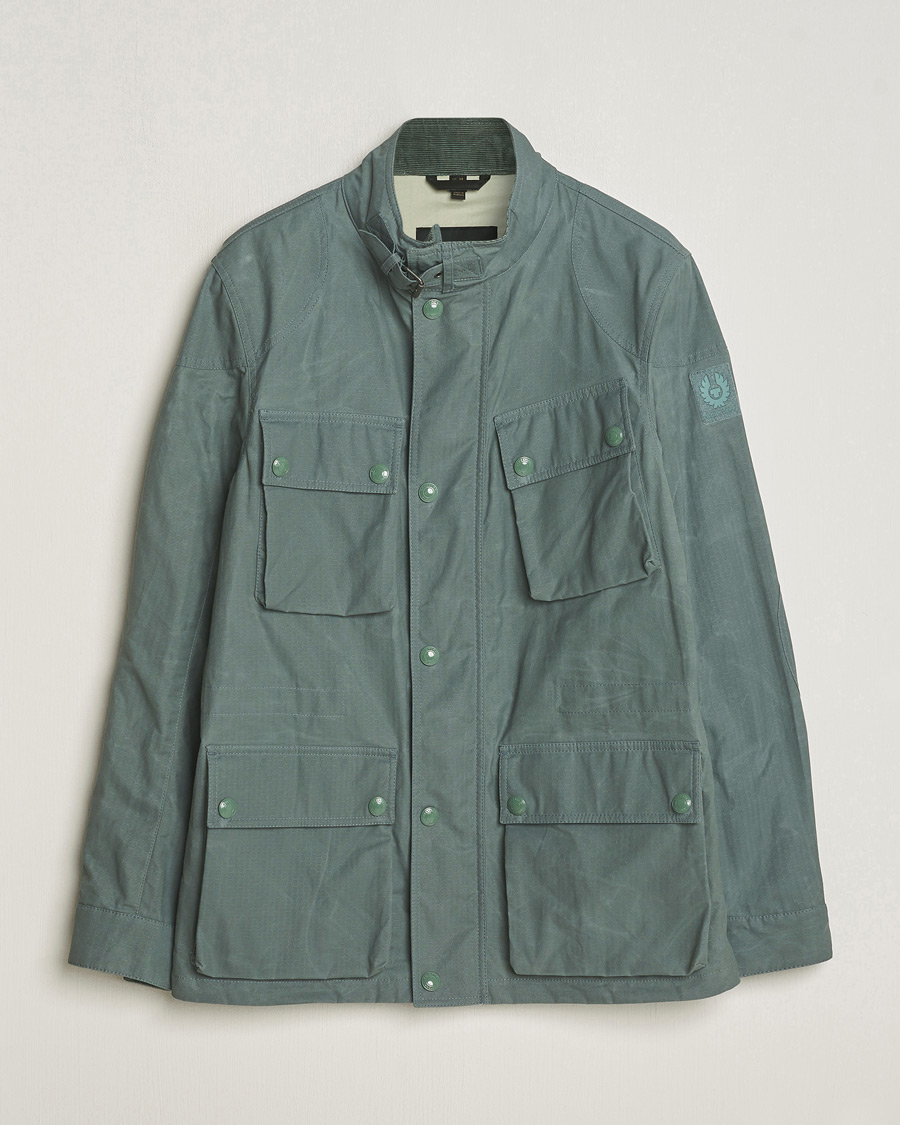 Mies | Takit | Belstaff | Landsport Dry Wax Fieldmaster Mineral Green