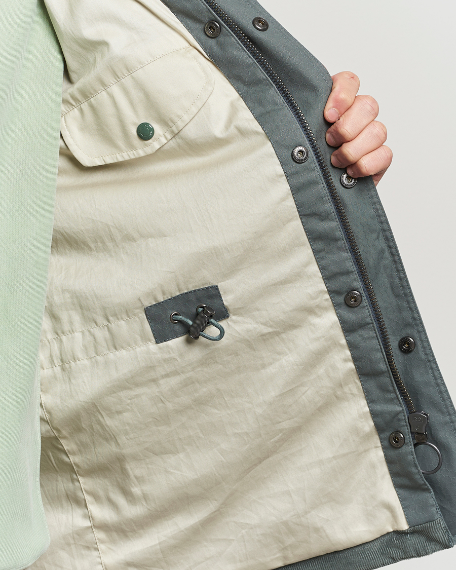 Mies | Takit | Belstaff | Landsport Dry Wax Fieldmaster Mineral Green