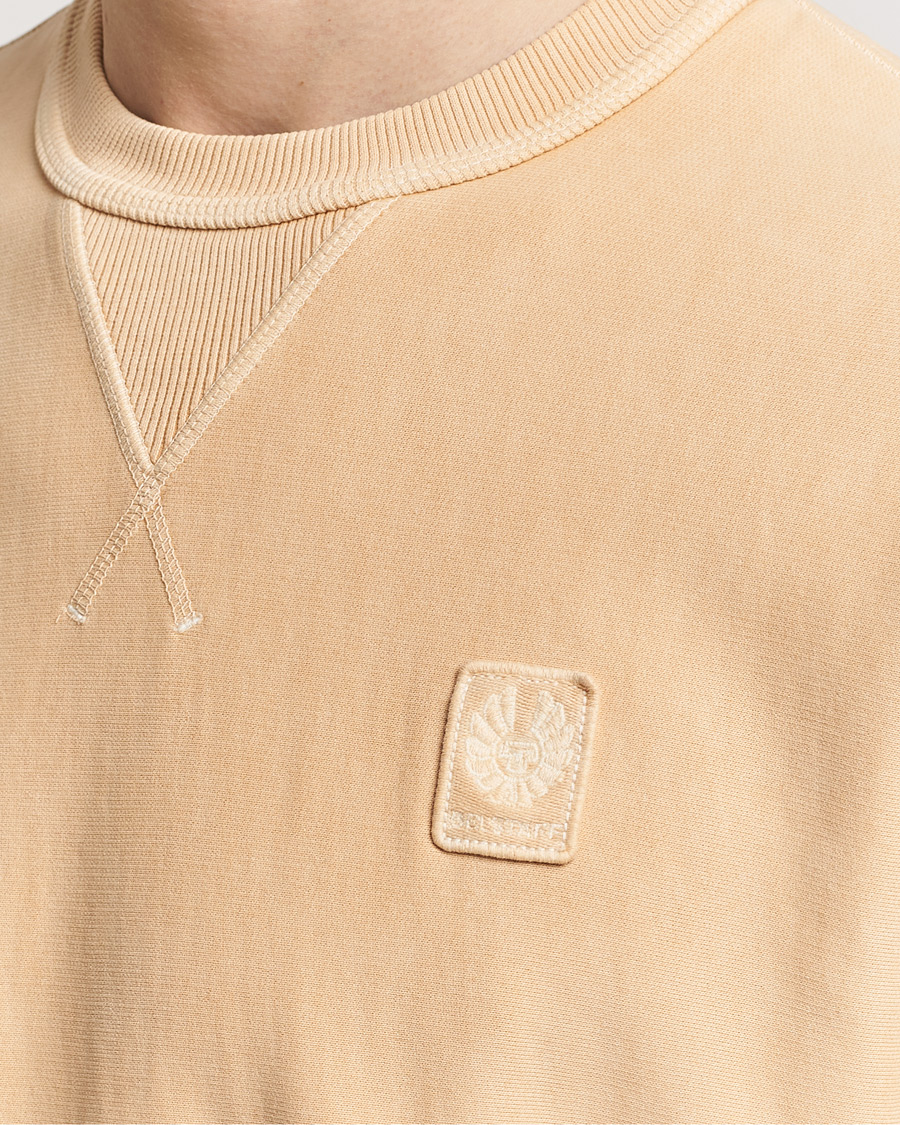 Mies | Puserot | Belstaff | Outliner Cotton Crew Neck Peach