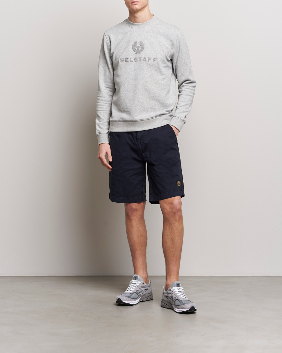 Mies | Shortsit | Belstaff | Dalesman Cotton Shorts Dark Ink