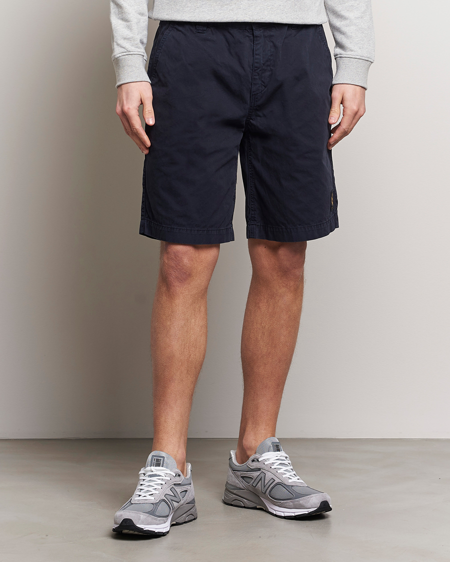 Mies | Shortsit | Belstaff | Dalesman Cotton Shorts Dark Ink