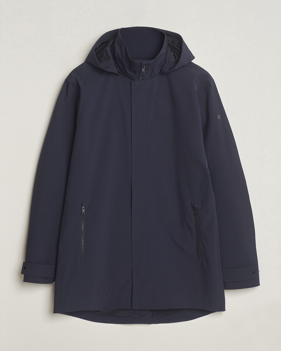 Mies | Takit | Scandinavian Edition | Range Waterproof Coat Midnight Blue