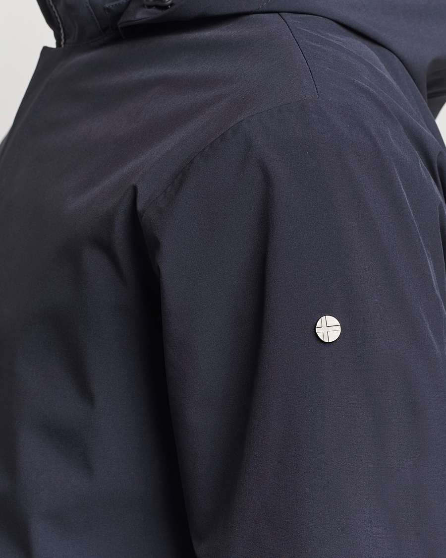 Mies | Takit | Scandinavian Edition | Range Waterproof Coat Midnight Blue
