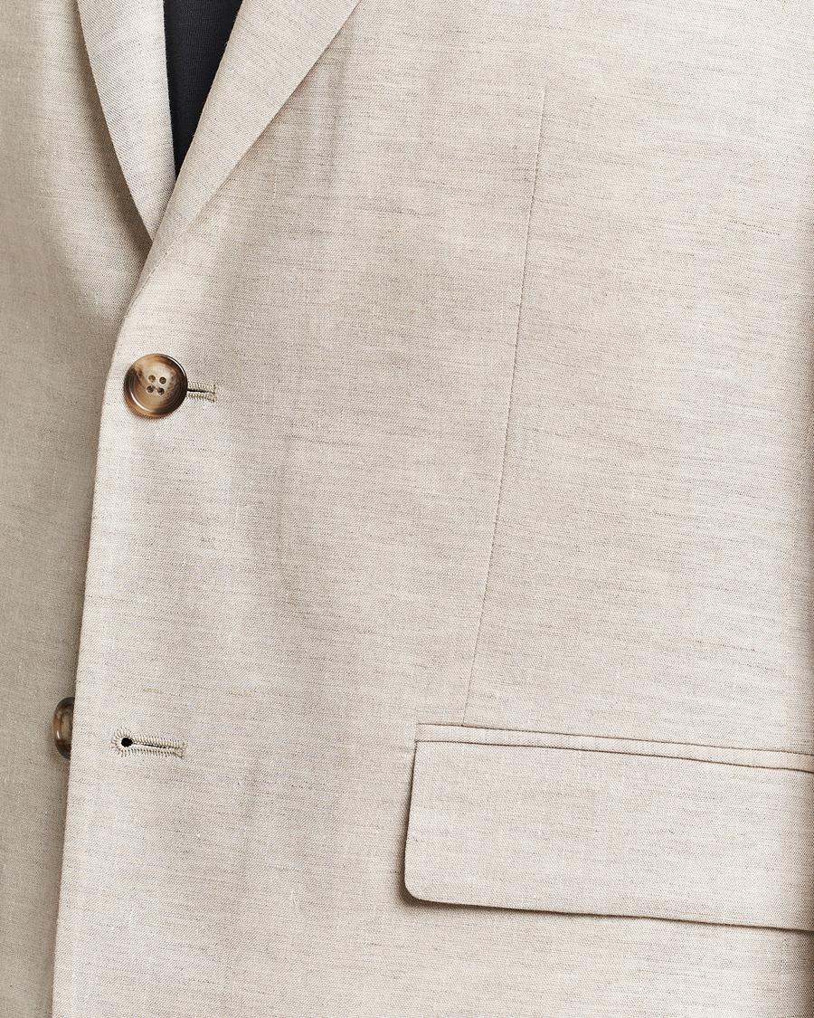 Mies | Pikkutakit | J.Lindeberg | Hopper Super Linen Blazer Moonbeam
