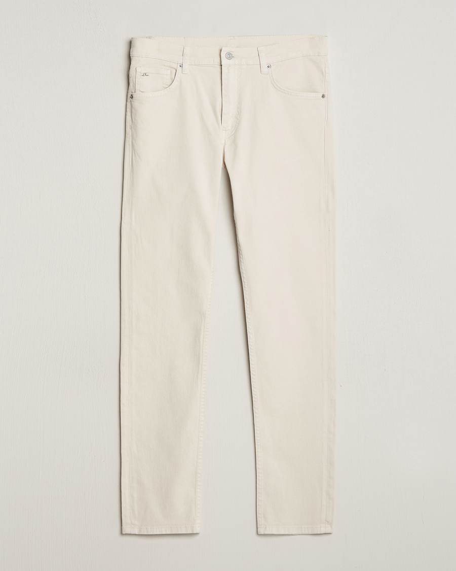 Mies | Housut | J.Lindeberg | Jay Twill Slim Stretch 5-Pocket Trousers Moonbeam