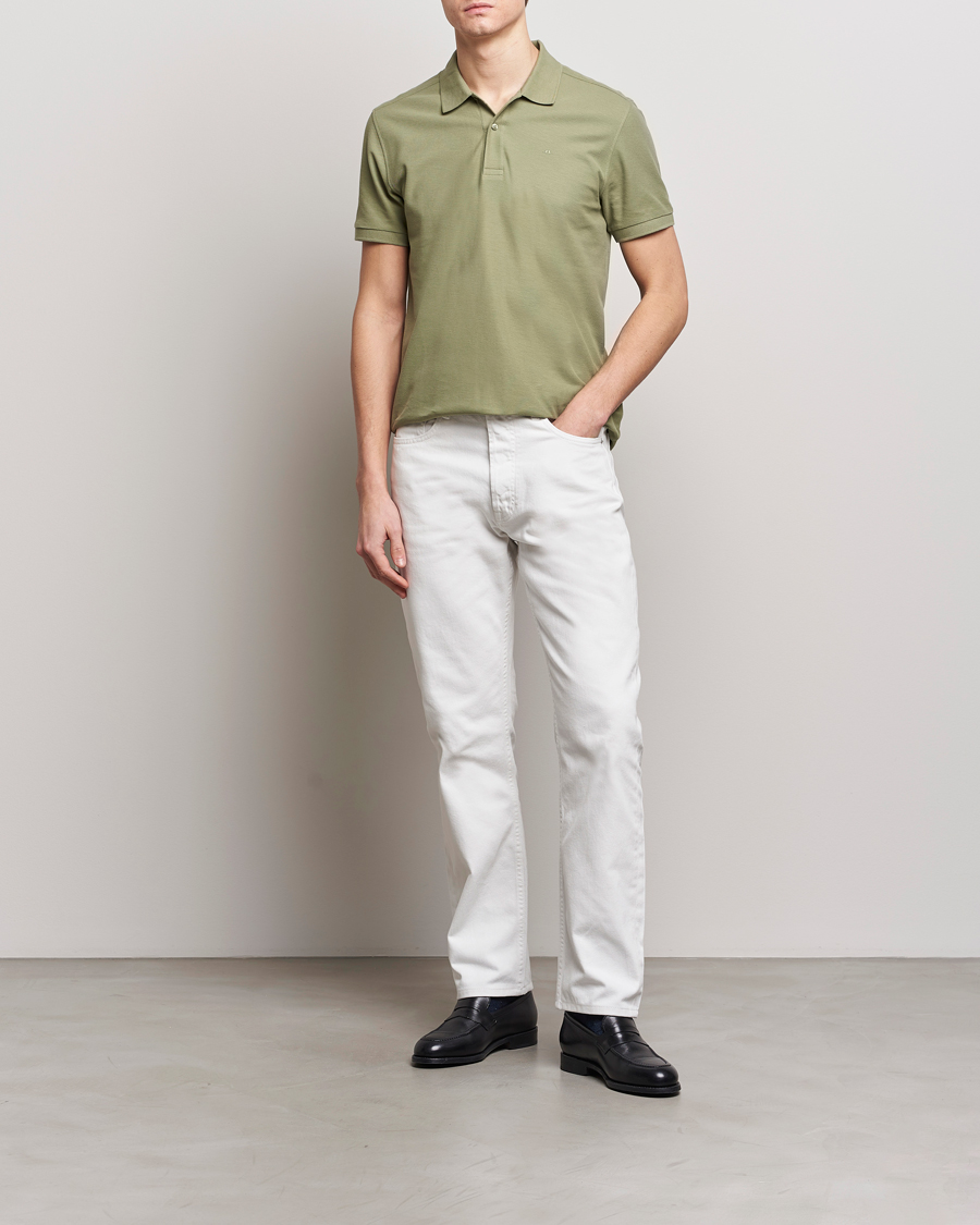 Mies | Pikeet | J.Lindeberg | Troy Polo Shirt Oil Green
