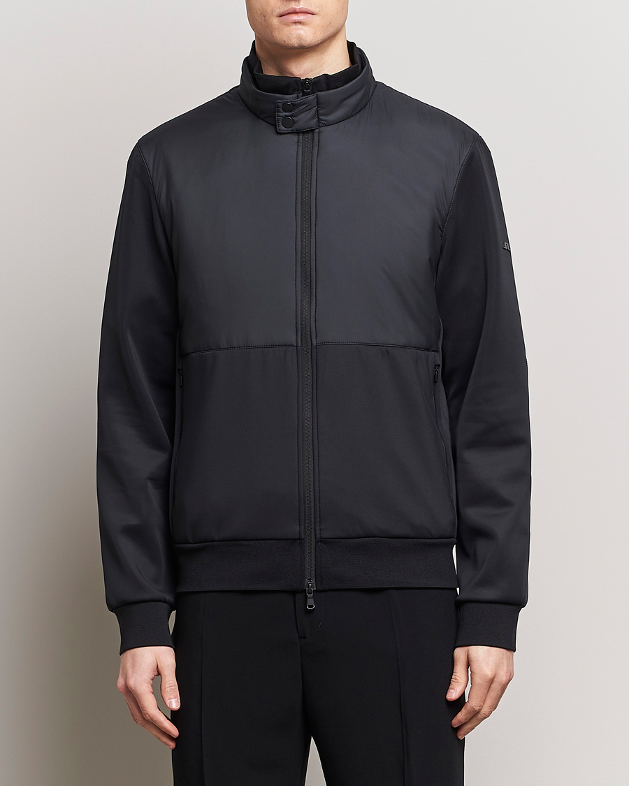 Mies | Puserot | J.Lindeberg | Dovid Hybrid Jacket Black