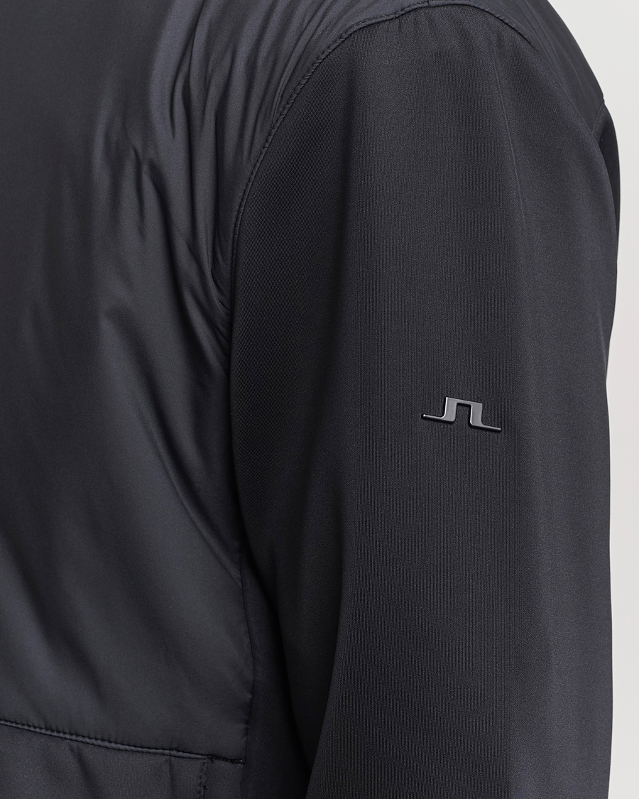 Mies | Puserot | J.Lindeberg | Dovid Hybrid Jacket Black