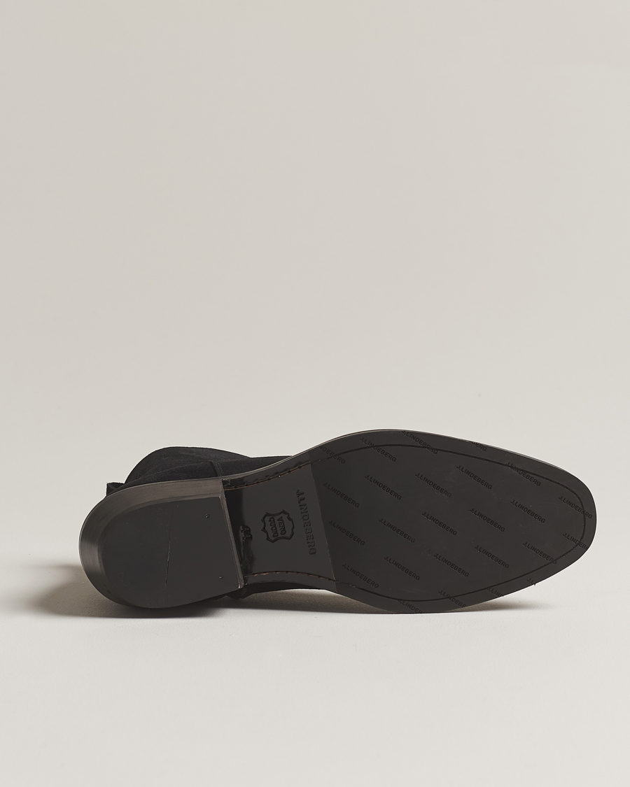 Mies | J.Lindeberg Wyatt Suede Boots Black | J.Lindeberg | Wyatt Suede Boots Black
