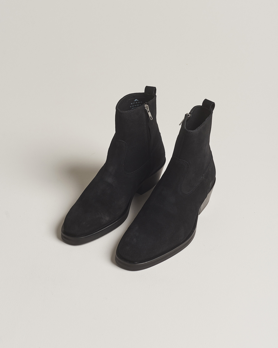 Mies | J.Lindeberg Wyatt Suede Boots Black | J.Lindeberg | Wyatt Suede Boots Black