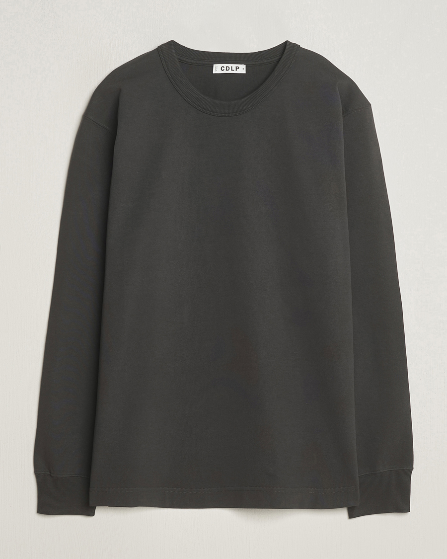 Mies | T-paidat | CDLP | Heavyweight Long Sleeve T-Shirt Charcoal