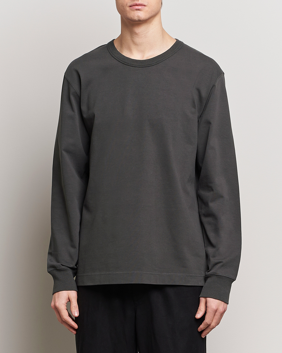 Mies | T-paidat | CDLP | Heavyweight Long Sleeve T-Shirt Charcoal