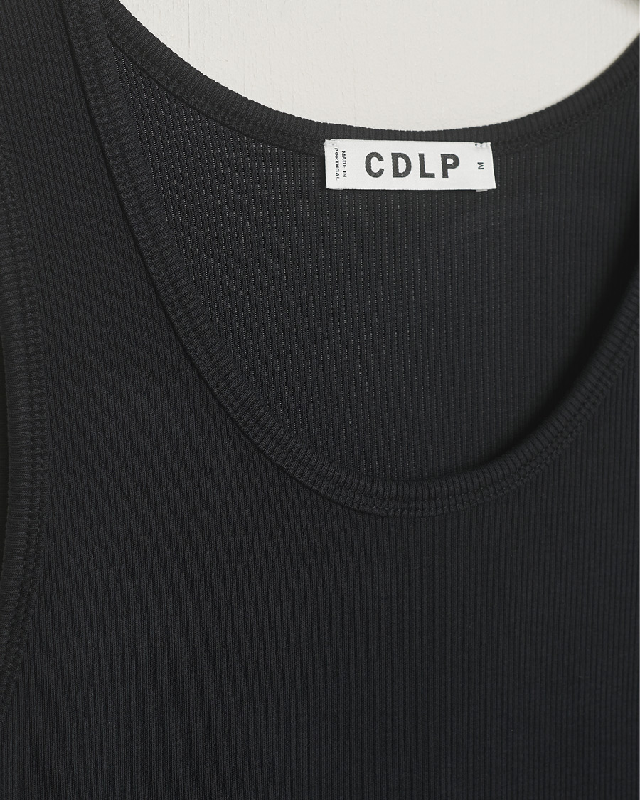 Mies | T-paidat | CDLP | Rib Tank Top Off Black
