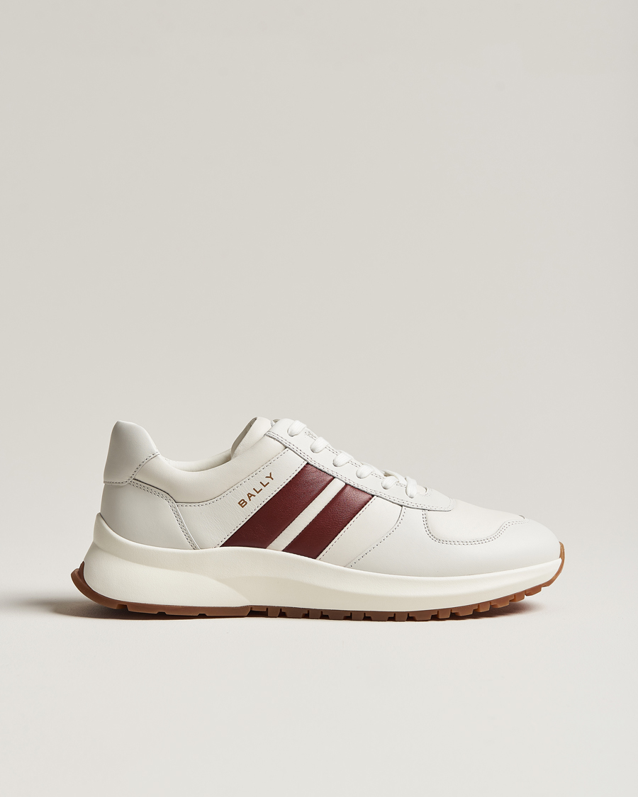 Mies | Bally Darsyl Leather Running Sneaker White | Bally | Darsyl Leather Running Sneaker White