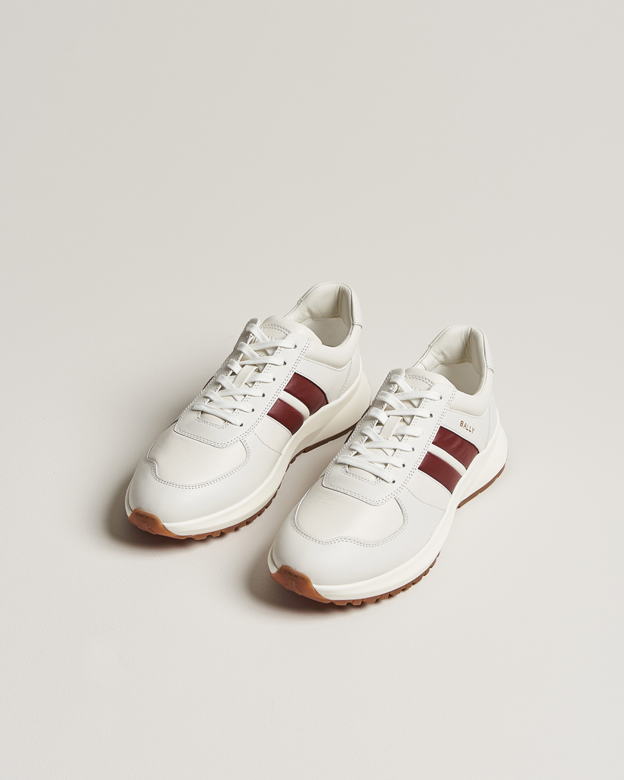 Mies | Bally Darsyl Leather Running Sneaker White | Bally | Darsyl Leather Running Sneaker White