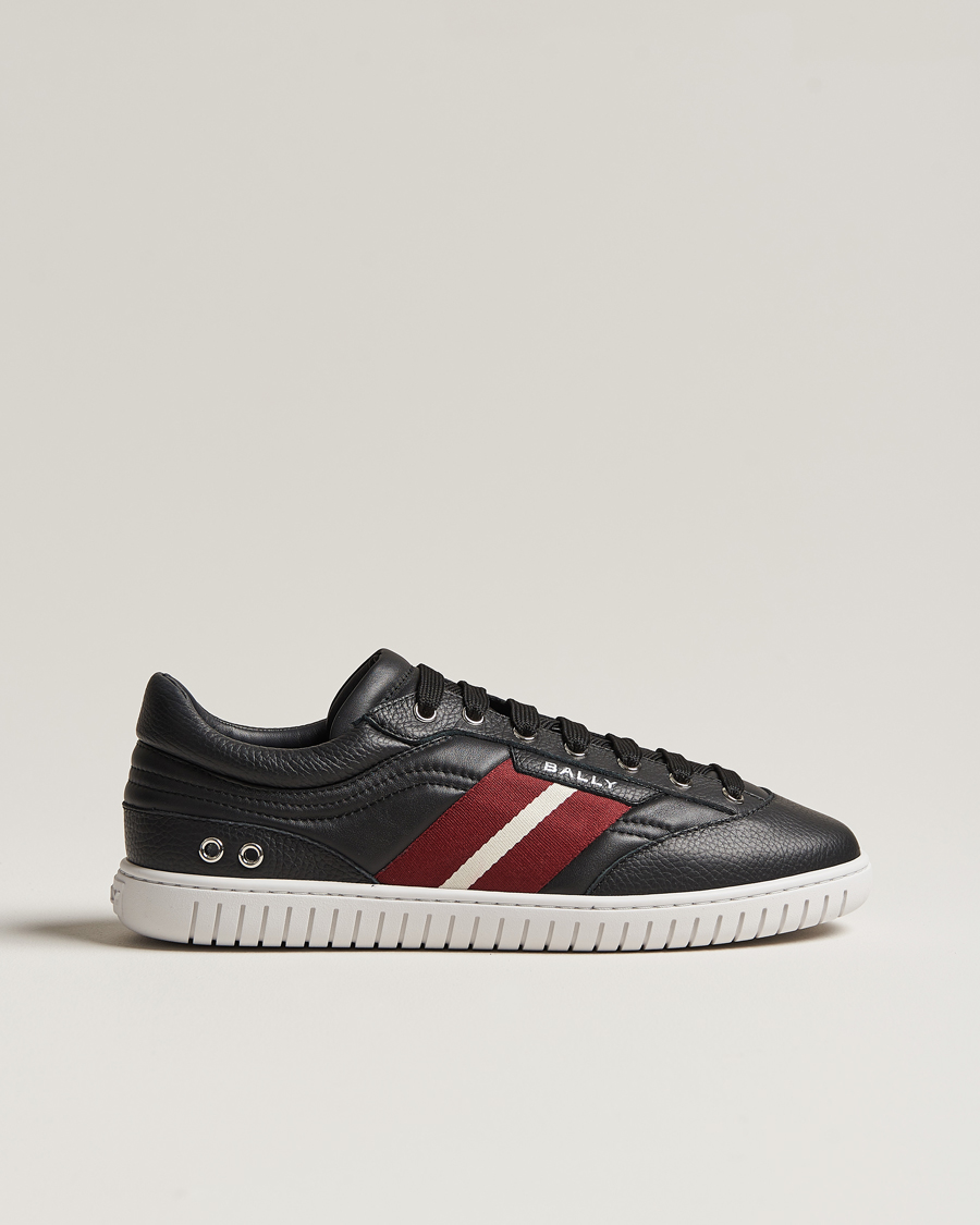 Mies | Bally Palmy Leather Running Sneaker Black | Bally | Palmy Leather Running Sneaker Black