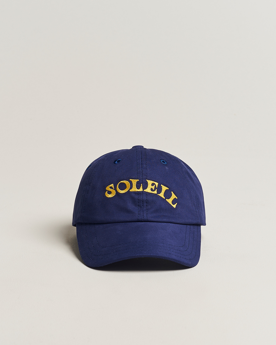 Mies | Drake's Soleil Baseball Cap Navy | Drake's | Soleil Baseball Cap Navy