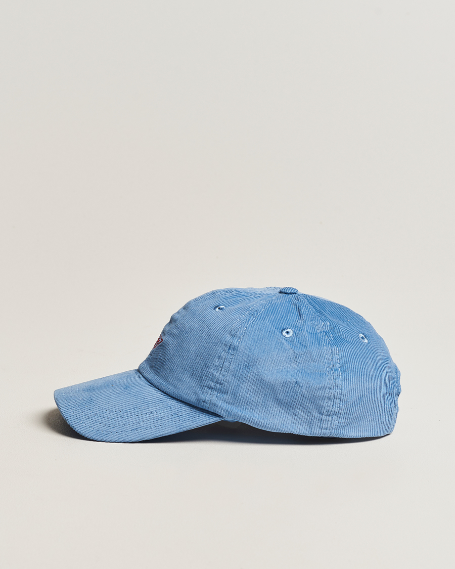 Mies | Drake's Pigeon Flag Baseball Cap Light Blue | Drake's | Pigeon Flag Baseball Cap Light Blue